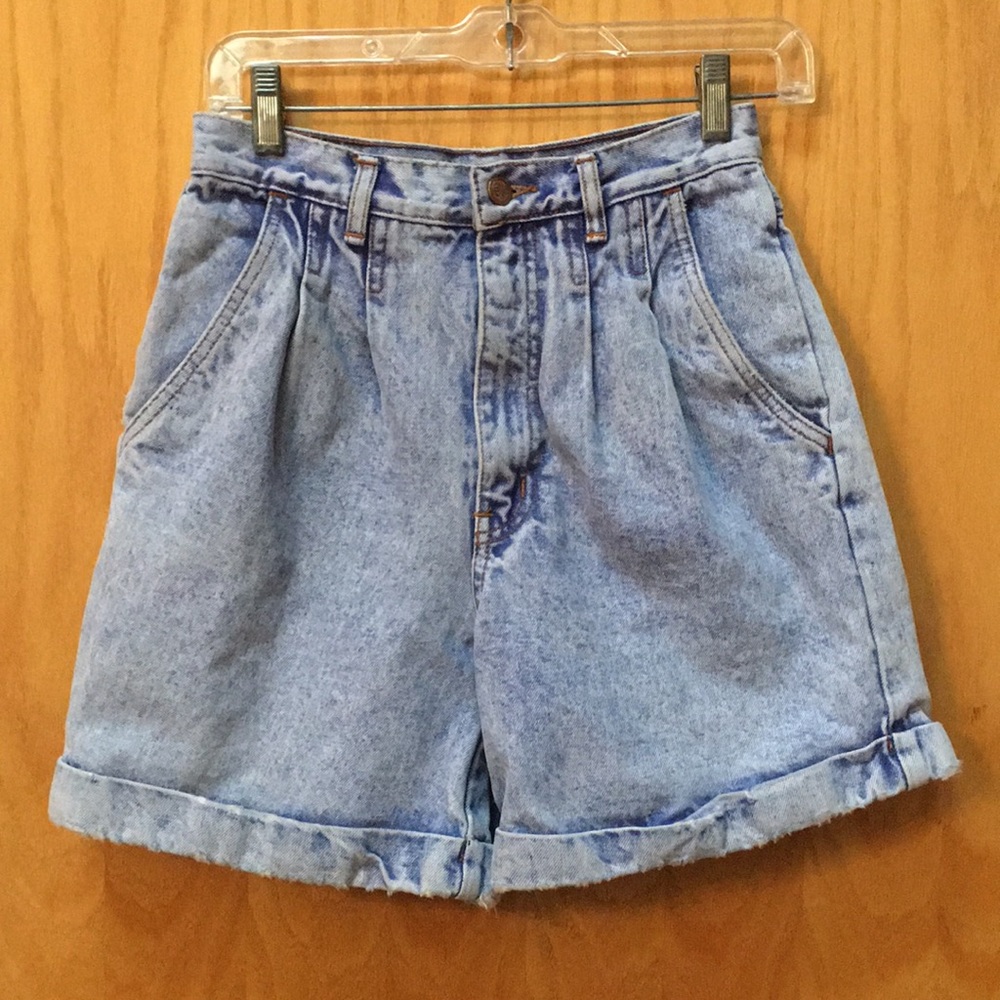 Vintage Bill Blass High Waisted Jean Shorts